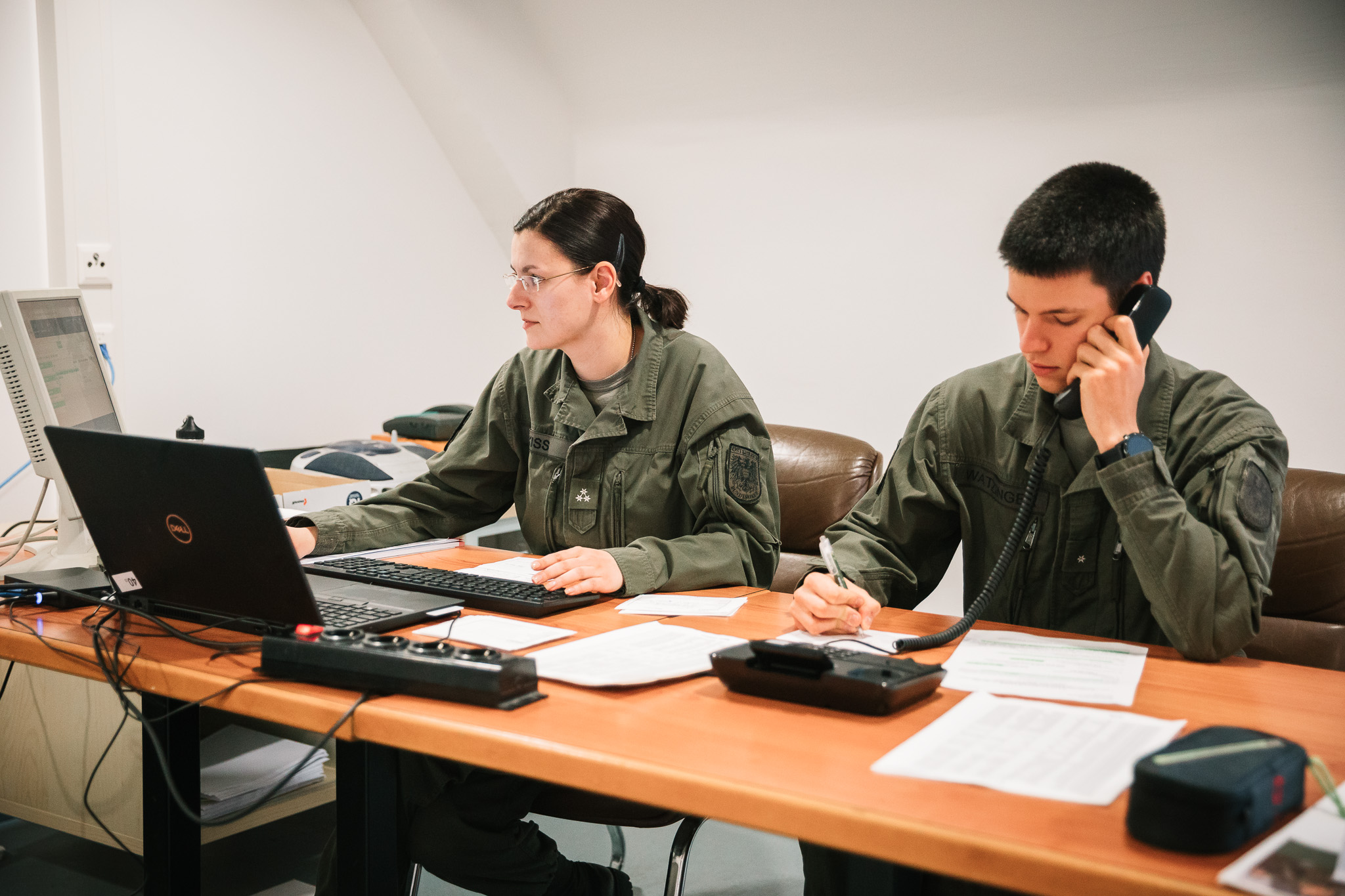 Informationshotline der Garde für Milizsoldaten